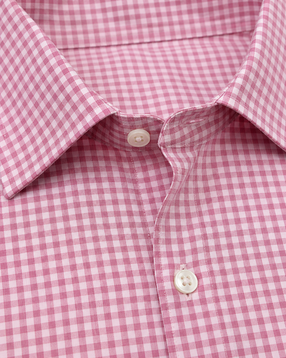 Pink Orchid/Raspberry Checkered Pull Over Dress Shirt